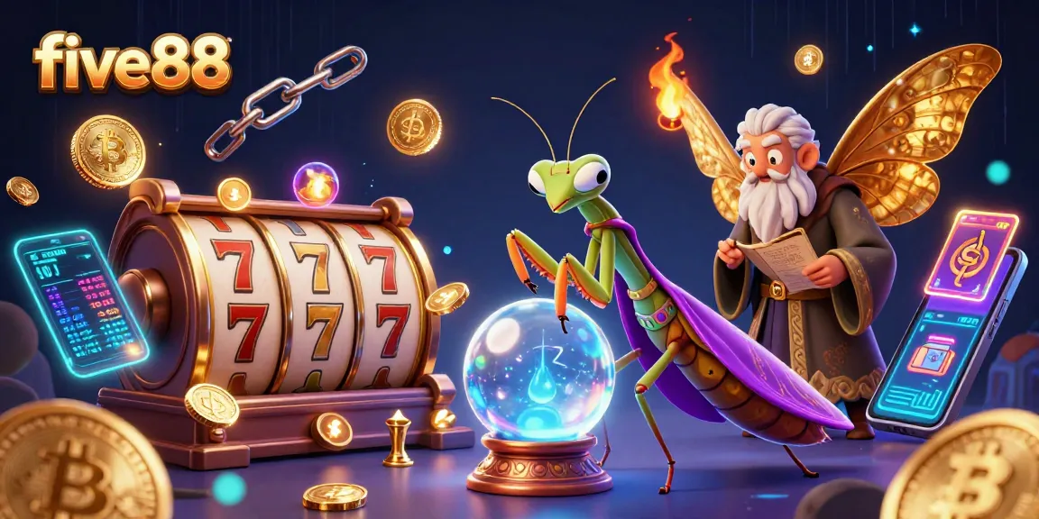 Experience the excitement of five88's dynamic casino scene with engaging slot games and cryptocurrency
