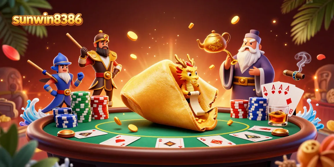 Experience thrilling gameplay at sunwin8386 with a vibrant scene showcasing an action-packed poker atmosphere.